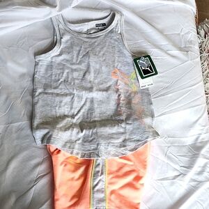 Puma shirt and short set, size 6, NWT🎉🎊🧡🧡 XS